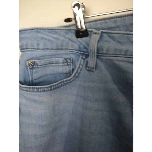 Lee Woman 20 Jeans Medium Wash Straight Leg Denim Stretch Casual - Picture 6 of 12